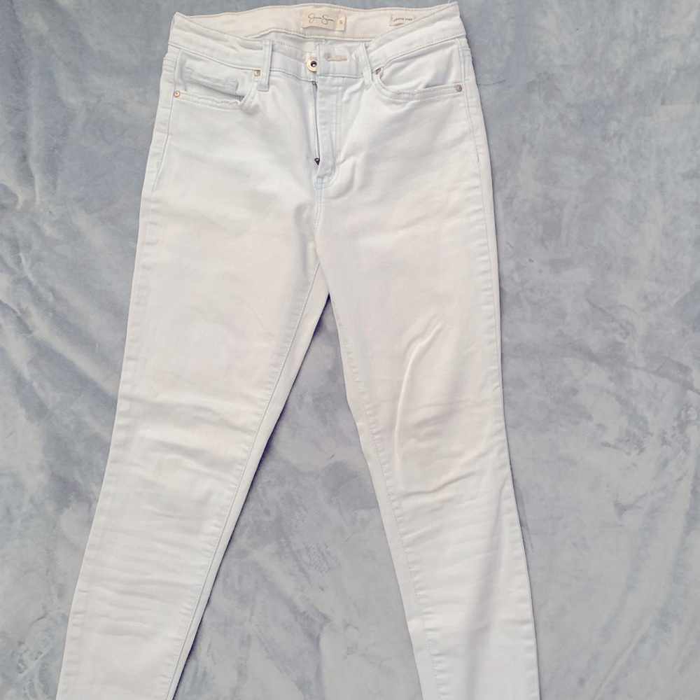 Jessica Simpson frayed jeggings